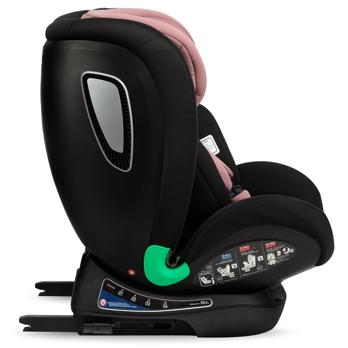 Momi Urso Pink 40-150 Cm I-Size Autostoel FOSA00021 - Afbeelding 4