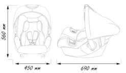 Nania Beone Universal Access Grey 0-13 Kg Autostoel ET572186X1 -Baby Kinderwagen Serie Winkel nania beone universal access grey 0 13 kg autostoel et572186x1 7