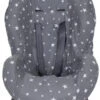 Sevibaby Grey Star Groep 1 Autostoelhoes 361-13 2 Sevibaby Grey Star Groep 1 Autostoelhoes 361-13 -Baby Kinderwagen Serie Winkel sevibaby grey star groep 1 autostoelhoes 361 13