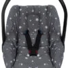 Sevibaby Star Grijs 0+ Autostoelhoes 61-13 2 Sevibaby Star Grijs 0+ Autostoelhoes 61-13 -Baby Kinderwagen Serie Winkel sevibaby star grijs 0 autostoelhoes 61 13