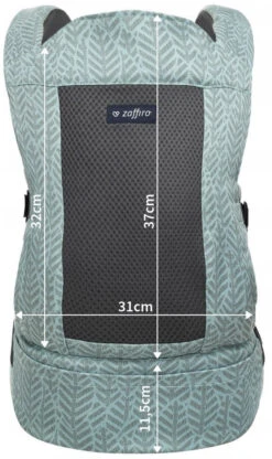 Zaffiro City Air Graphite Leaves Ergonomische Draagzak 7381 15 Zaffiro City Air Graphite Leaves Ergonomische Draagzak 7381 -Baby Kinderwagen Serie Winkel zaffiro city air beige leaves draagzak 7398 4 1