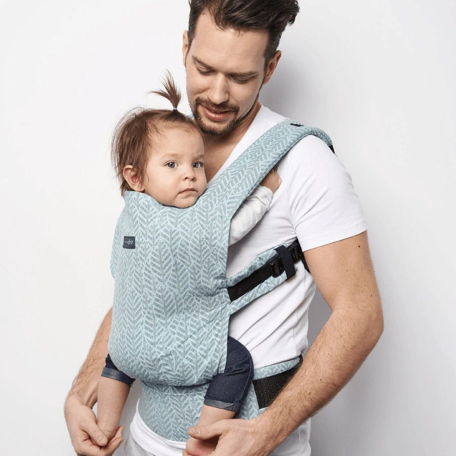 Zaffiro City Graphite Leaves Ergonomische Draagzak 45400 7 Zaffiro City Graphite Leaves Ergonomische Draagzak 45400 - Afbeelding 5