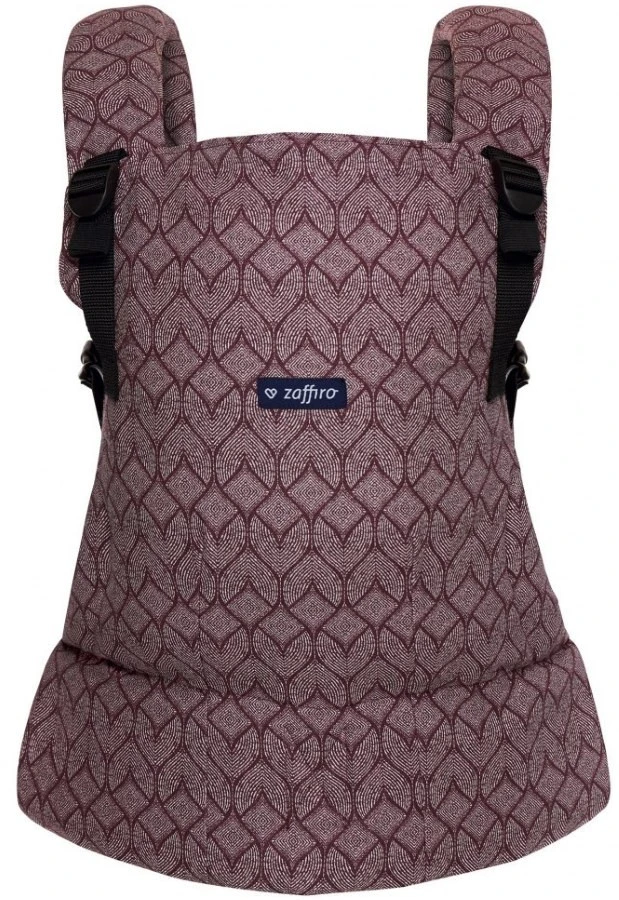 Zaffiro Ergo Geo Burgund Ergonomische Draagzak 8326 3 Zaffiro Ergo Geo Burgund Ergonomische Draagzak 8326