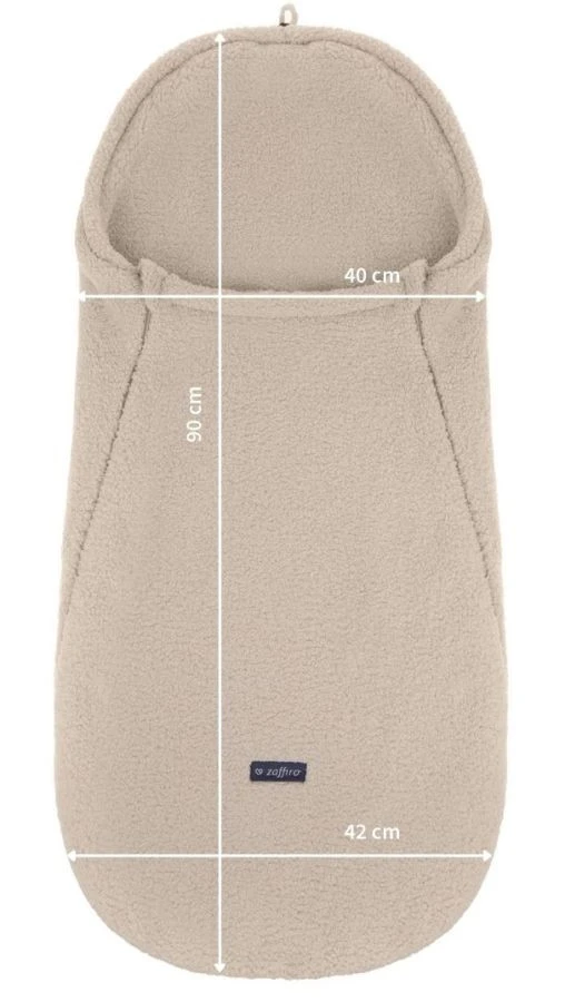 Zaffiro MINI Lama Camel Autostoel Voetenzak 4 Zaffiro MINI Lama Camel Autostoel Voetenzak - Afbeelding 2