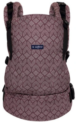 Zaffiro Smart 2.0 Geo Burgund Ergonomische Draagzak 8067