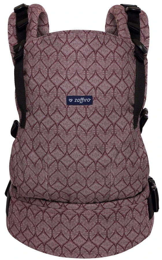 Zaffiro Smart 2.0 Geo Burgund Ergonomische Draagzak 8067 3 Zaffiro Smart 2.0 Geo Burgund Ergonomische Draagzak 8067