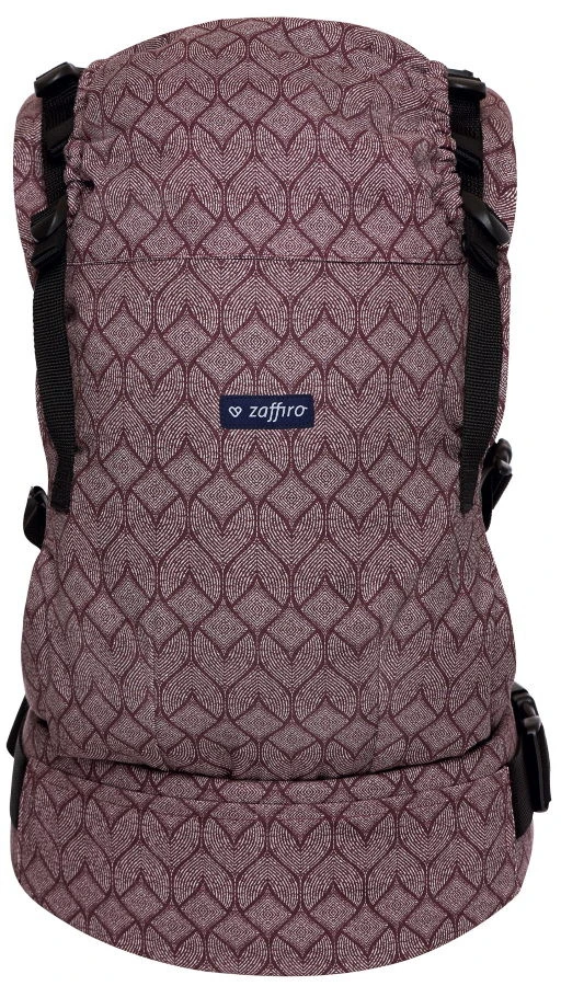 Zaffiro Smart 2.0 Geo Burgund Ergonomische Draagzak 8067 4 Zaffiro Smart 2.0 Geo Burgund Ergonomische Draagzak 8067 - Afbeelding 2