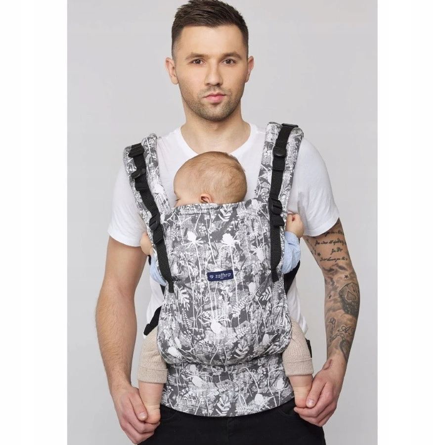Zaffiro Smart 2.0 Graphite Leaves Ergonomische Draagzak 7992 10 Zaffiro Smart 2.0 Graphite Leaves Ergonomische Draagzak 7992 - Afbeelding 8