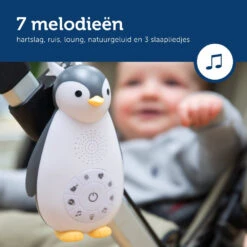 Zazu Zoe De Pinguin Grijs 3 In 1 Muziekdoosje ZA-ZOE-01 -Baby Kinderwagen Serie Winkel zazu zo de pinguin grijs 3 in 1 muziekdoosje za zoe 01